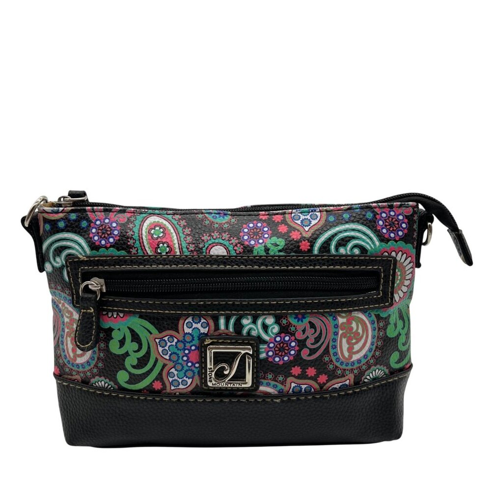 Stone Mountain Multi-Color Paisley Pattern Bag